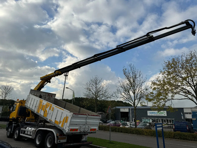 Mercedes-Benz Arocs 4448 8X4 + EURO 6 + FASSI F315 + REMOTE + KIPPER + STEERING AXLE - Camión volquete, Camión grúa: foto 4 Mercedes-Benz Arocs 4448 8X4 + EURO 6 + FASSI F315 + REMOTE + KIPPER + STEERING AXLE - Camión volquete, Camión grúa: foto 4