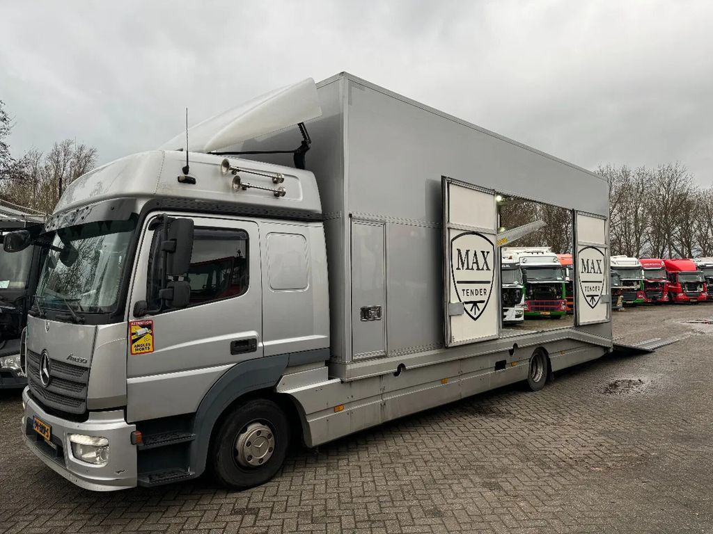 Mercedes-Benz Atego 1224 4X2 MOETEFINDT EURO 6 REMOTE CONTROL - Camión portavehículos: foto 1 Mercedes-Benz Atego 1224 4X2 MOETEFINDT EURO 6 REMOTE CONTROL - Camión portavehículos: foto 1