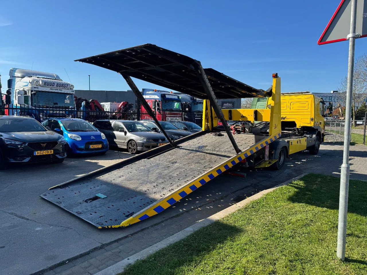 Mercedes-Benz Atego 1524 4X2 EURO 6 FALKOM DOUBLE DECK + WINCH - Grua de remolque autos: foto 5 Mercedes-Benz Atego 1524 4X2 EURO 6 FALKOM DOUBLE DECK + WINCH - Grua de remolque autos: foto 5