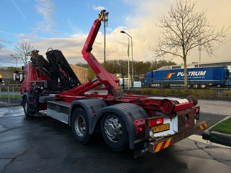 Camión multibasculante, Camión grúa Scania P320 6X2 - EURO 6 + HIAB XS 144 HIPRO + REMOTE + HIAB HOOK + RETARDER: foto 15