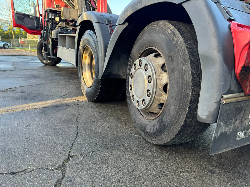 Camión multibasculante, Camión grúa Scania P320 6X2 - EURO 6 + HIAB XS 144 HIPRO + REMOTE + HIAB HOOK + RETARDER: foto 16