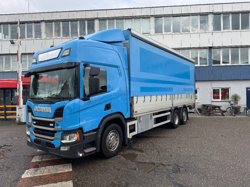 Scania P450 6X2 EURO 6 NGS 2500 KG ZEPRO LOAD LIFT - Camión lona: foto 1 Scania P450 6X2 EURO 6 NGS 2500 KG ZEPRO LOAD LIFT - Camión lona: foto 1