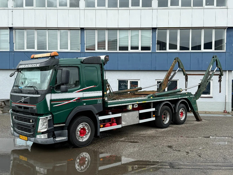 Volvo FM 460 6X2 EURO 6 + JOAB SKIPLOADER WITH REMOTE CONTROL - Camión portacontenedor de cadenas: foto 1 Volvo FM 460 6X2 EURO 6 + JOAB SKIPLOADER WITH REMOTE CONTROL - Camión portacontenedor de cadenas: foto 1