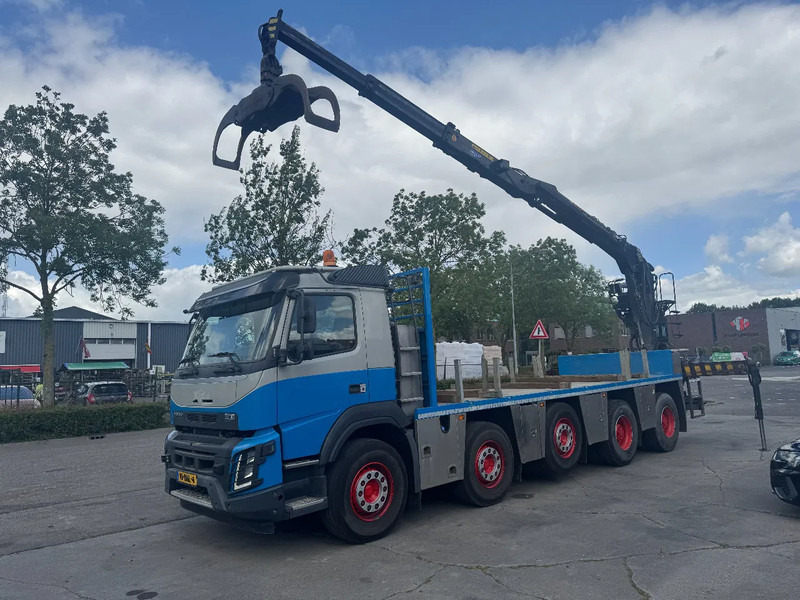 Volvo FMX 460 10X4 HIAB J2640ZT + HULTDINS GRIJPER HUB REDUCTION - Camión caja abierta, Camión grúa: foto 1 Volvo FMX 460 10X4 HIAB J2640ZT + HULTDINS GRIJPER HUB REDUCTION - Camión caja abierta, Camión grúa: foto 1
