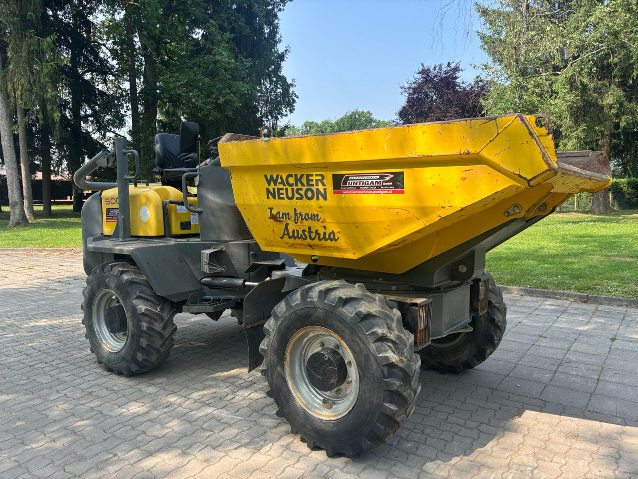 Wacker Neuson 5001 - Dúmper: foto 4 Wacker Neuson 5001 - Dúmper: foto 4