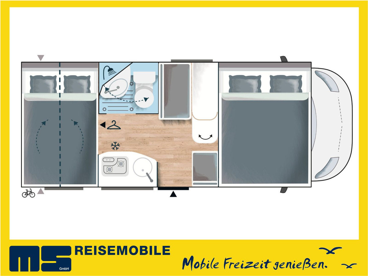 Chausson C 514 FIRST LINE / MODELL 2026 / 165PS / 5.99M - Autocaravana capuchina: foto 2 Chausson C 514 FIRST LINE / MODELL 2026 / 165PS / 5.99M - Autocaravana capuchina: foto 2