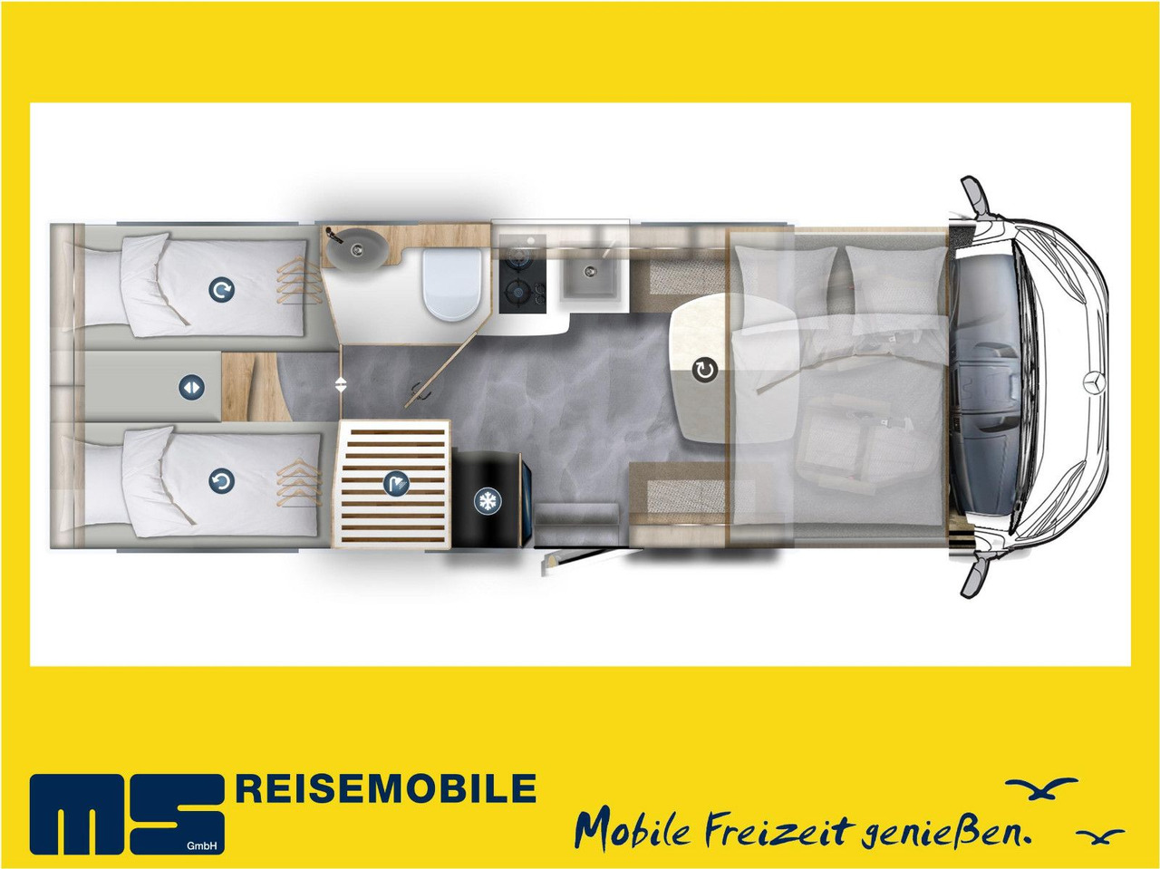 Eura Mobil INTEGRA LINE GT 726 EF / MB 170PS-9G / MOD.2025 - Autocaravana integral: foto 2 Eura Mobil INTEGRA LINE GT 726 EF / MB 170PS-9G / MOD.2025 - Autocaravana integral: foto 2
