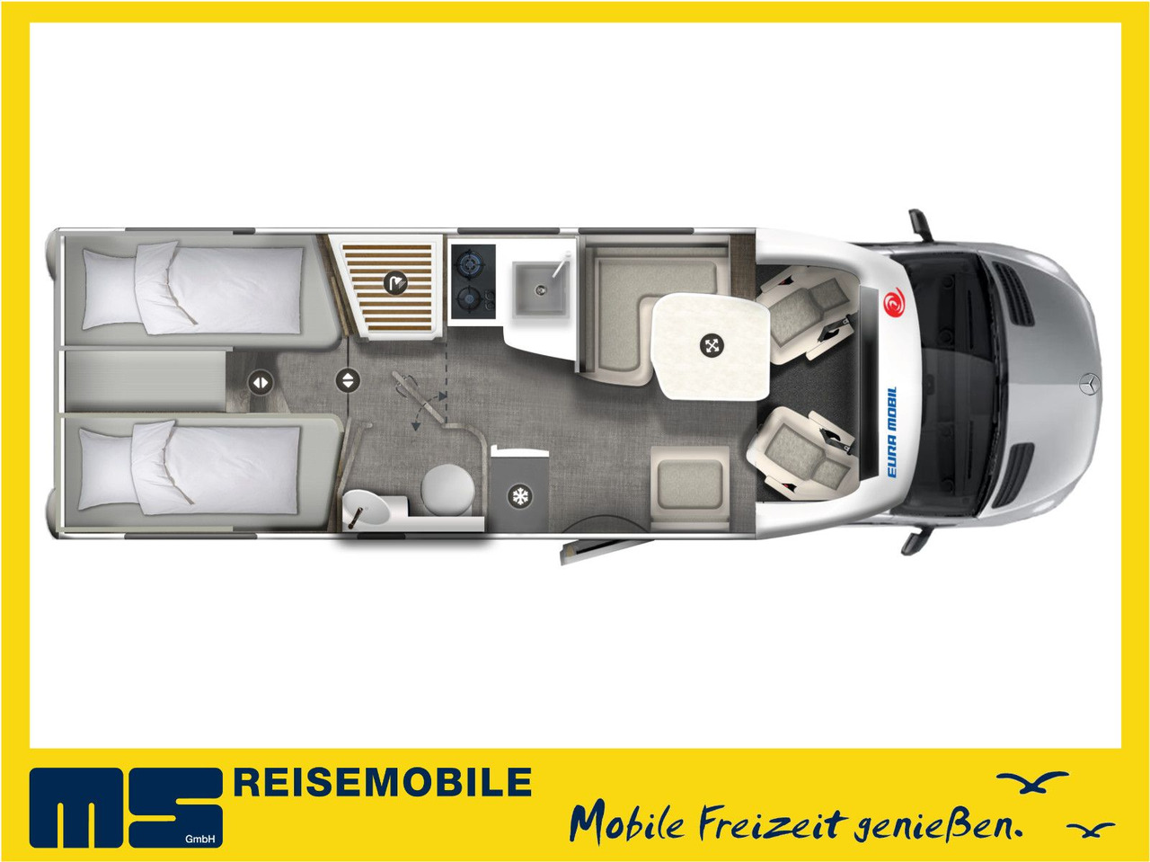 Eura Mobil PROFILA T 726 EB /- 2026 - / GOLD - LEVEL PAKET - Autocaravana perfilada: foto 2 Eura Mobil PROFILA T 726 EB /- 2026 - / GOLD - LEVEL PAKET - Autocaravana perfilada: foto 2