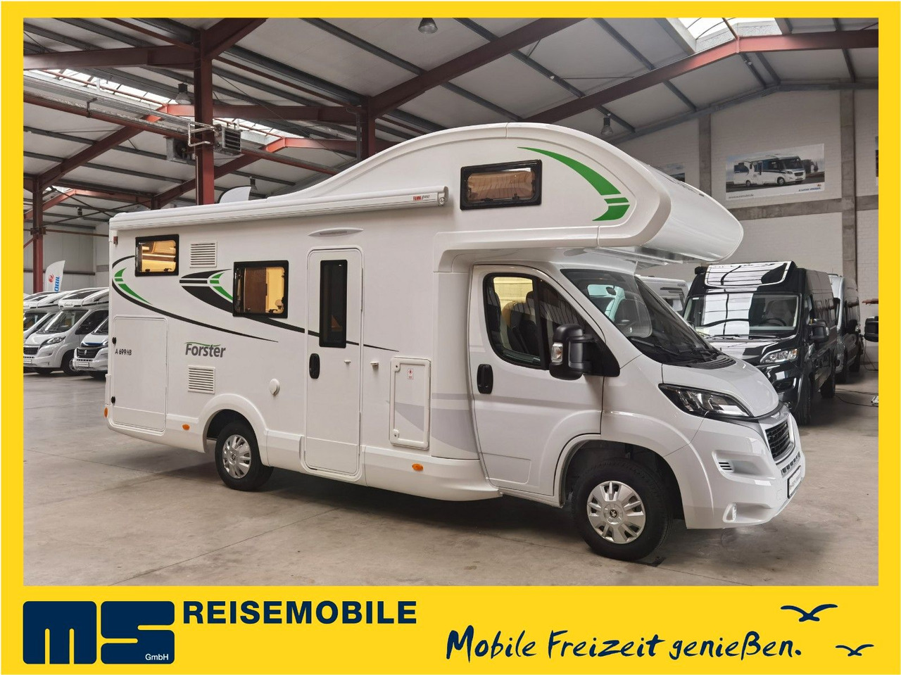 Forster A 699 HB /140PS / ZUBEHÖR - PAKET / 6x SITZP. - Autocaravana capuchina: foto 1 Forster A 699 HB /140PS / ZUBEHÖR - PAKET / 6x SITZP. - Autocaravana capuchina: foto 1