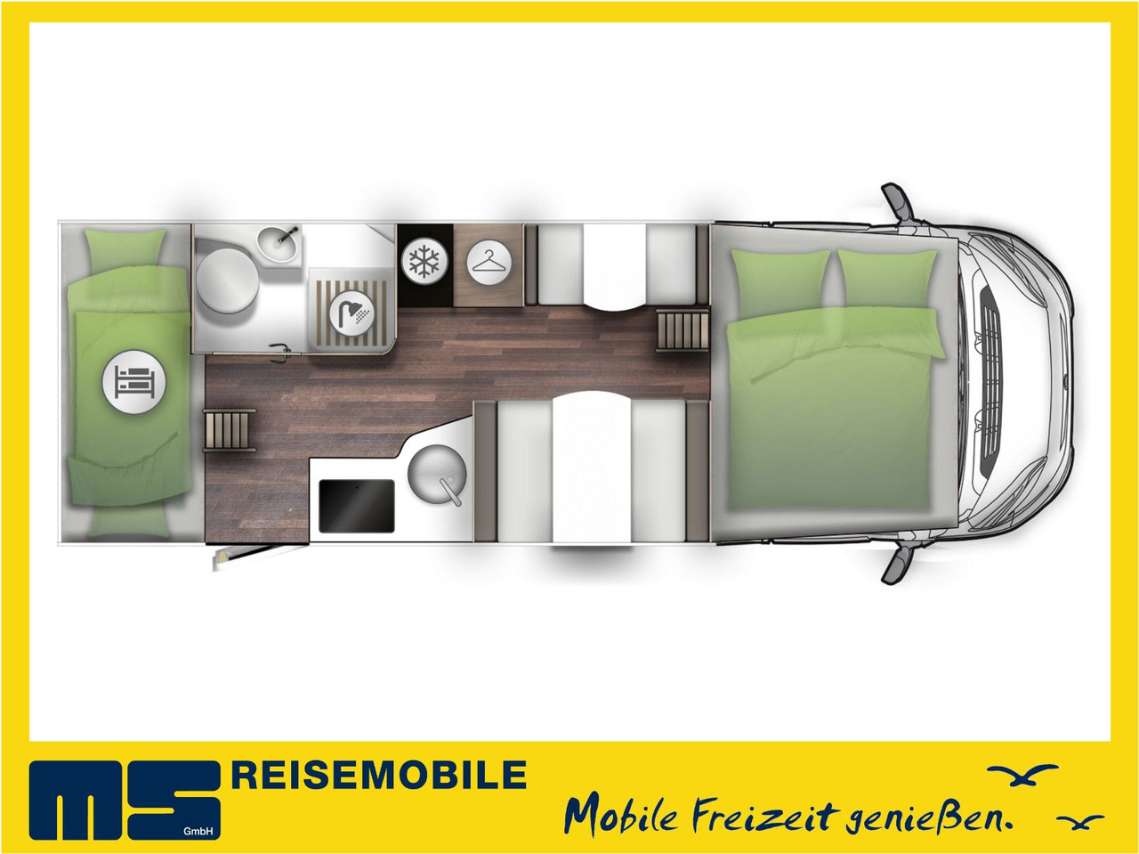 Forster A 699 VB / Modell 2025 / 140PS / AUTOMATIK - Autocaravana capuchina: foto 2 Forster A 699 VB / Modell 2025 / 140PS / AUTOMATIK - Autocaravana capuchina: foto 2
