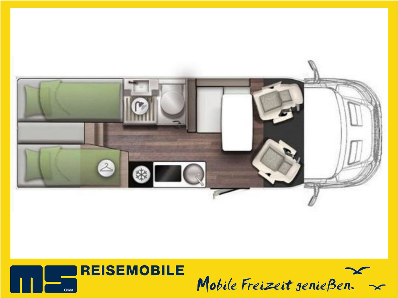 Forster T 669 EBN COUPÈ / -2025-/165PS-DSG/ EINZELBETTEN - Autocaravana perfilada: foto 2 Forster T 669 EBN COUPÈ / -2025-/165PS-DSG/ EINZELBETTEN - Autocaravana perfilada: foto 2