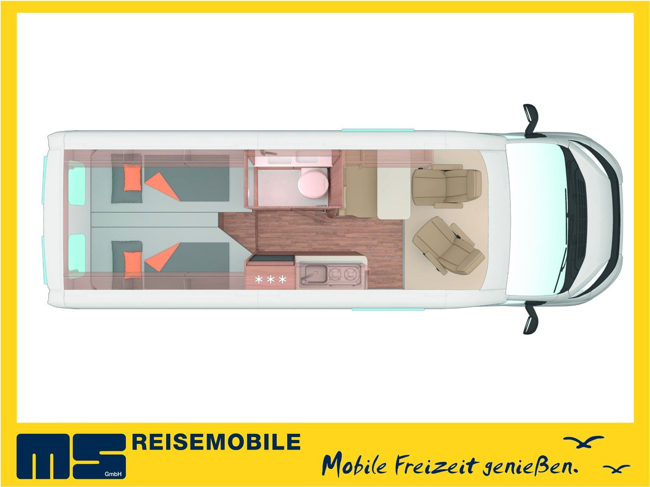 Weinsberg CARABUS GREY 630 ME-EDITION FIRE / MODELL 2026 - Cámper: foto 2 Weinsberg CARABUS GREY 630 ME-EDITION FIRE / MODELL 2026 - Cámper: foto 2
