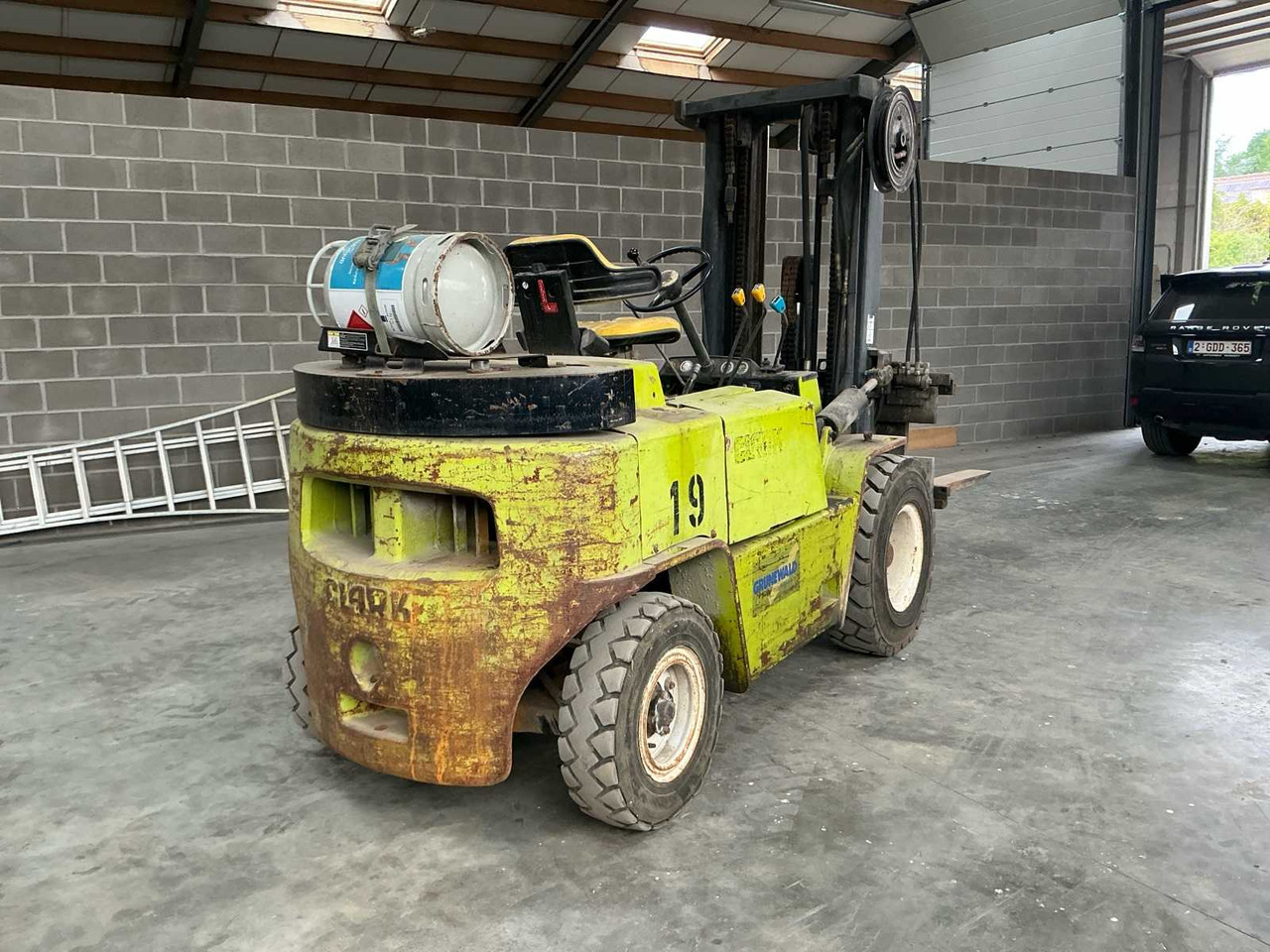 1990 CLARK C500 FORKLIFT - Carretilla elevadora: foto 5 1990 CLARK C500 FORKLIFT - Carretilla elevadora: foto 5