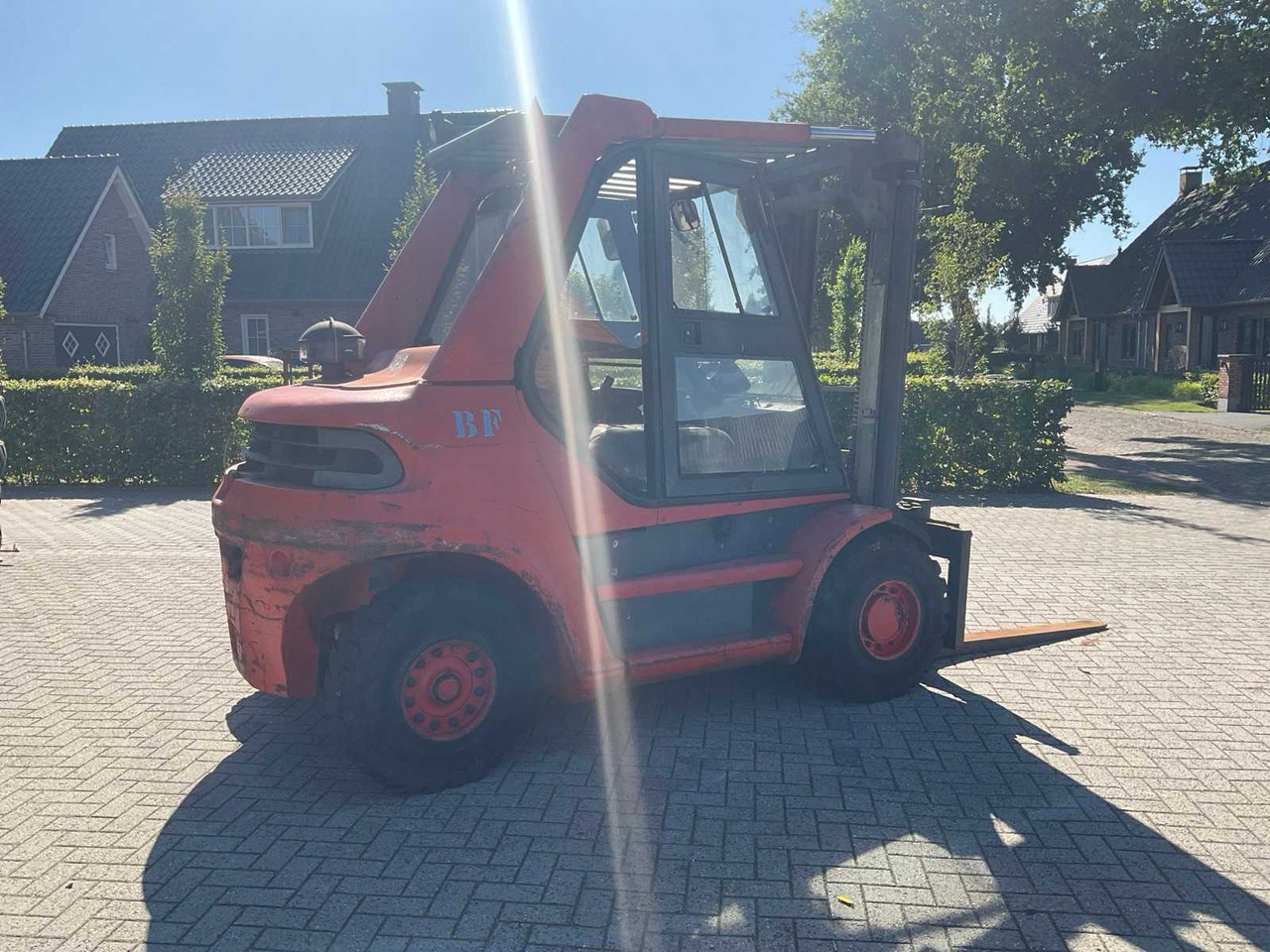 1995 LINDE H80 D FORKLIFT - Carretilla elevadora: foto 4 1995 LINDE H80 D FORKLIFT - Carretilla elevadora: foto 4