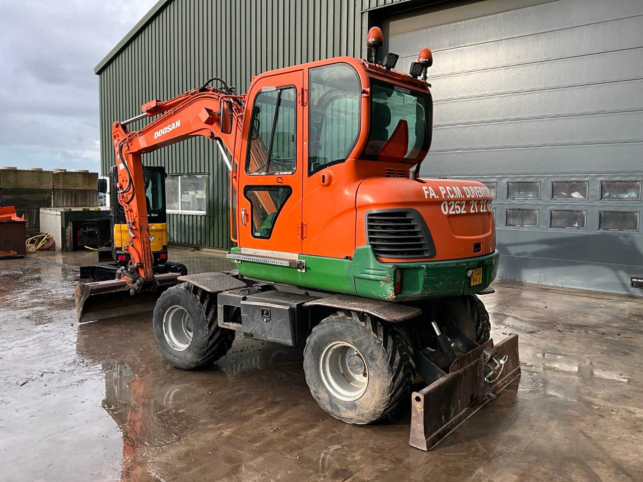 2014 DOOSAN DX55W WHEELED EXCAVATOR - Excavadora de ruedas: foto 3 2014 DOOSAN DX55W WHEELED EXCAVATOR - Excavadora de ruedas: foto 3