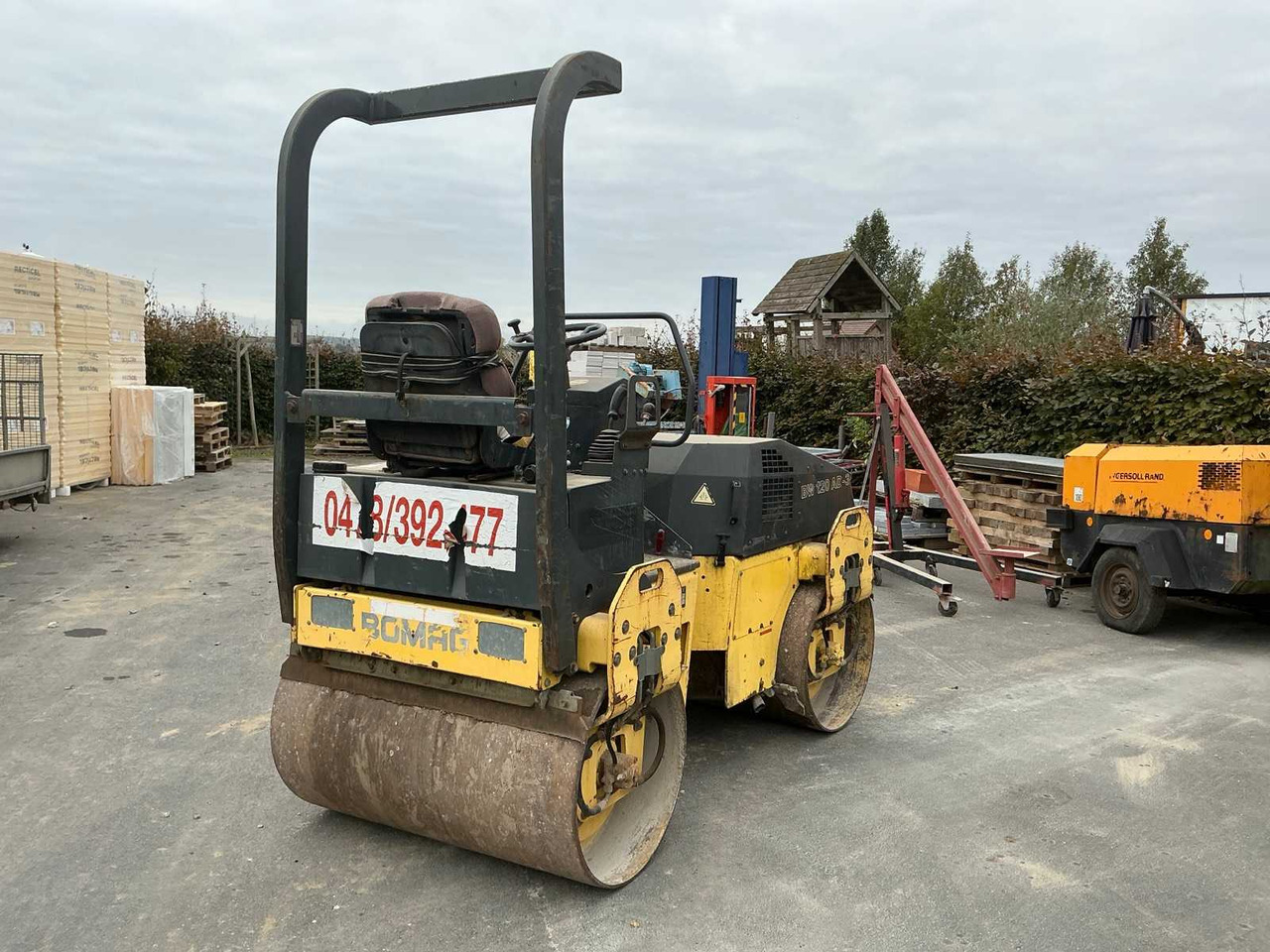 Bomag BW 120 AD-3 - Apisonadora de asfalto: foto 5 Bomag BW 120 AD-3 - Apisonadora de asfalto: foto 5