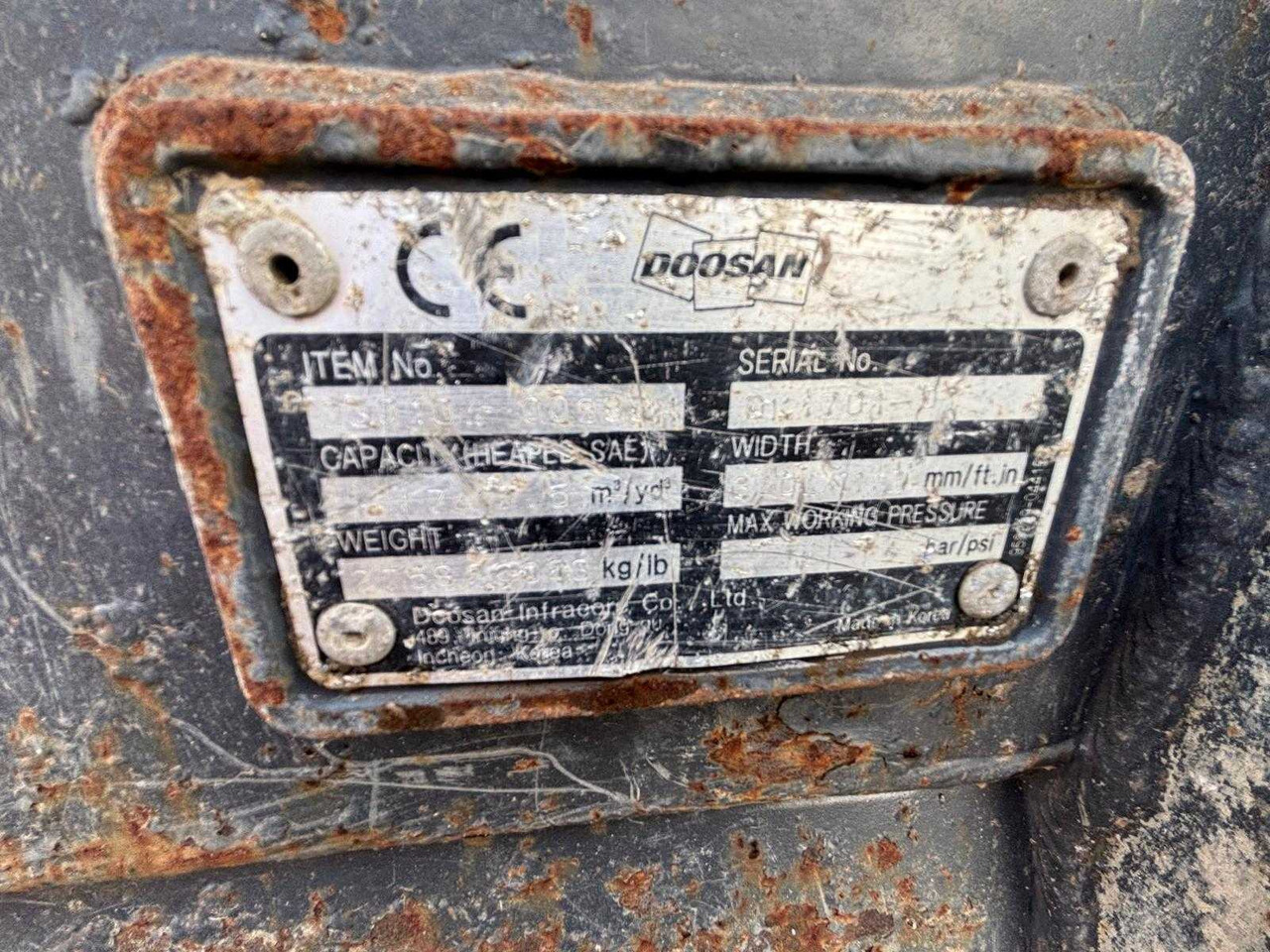 Cargadora de ruedas Doosan DL550: foto 31
