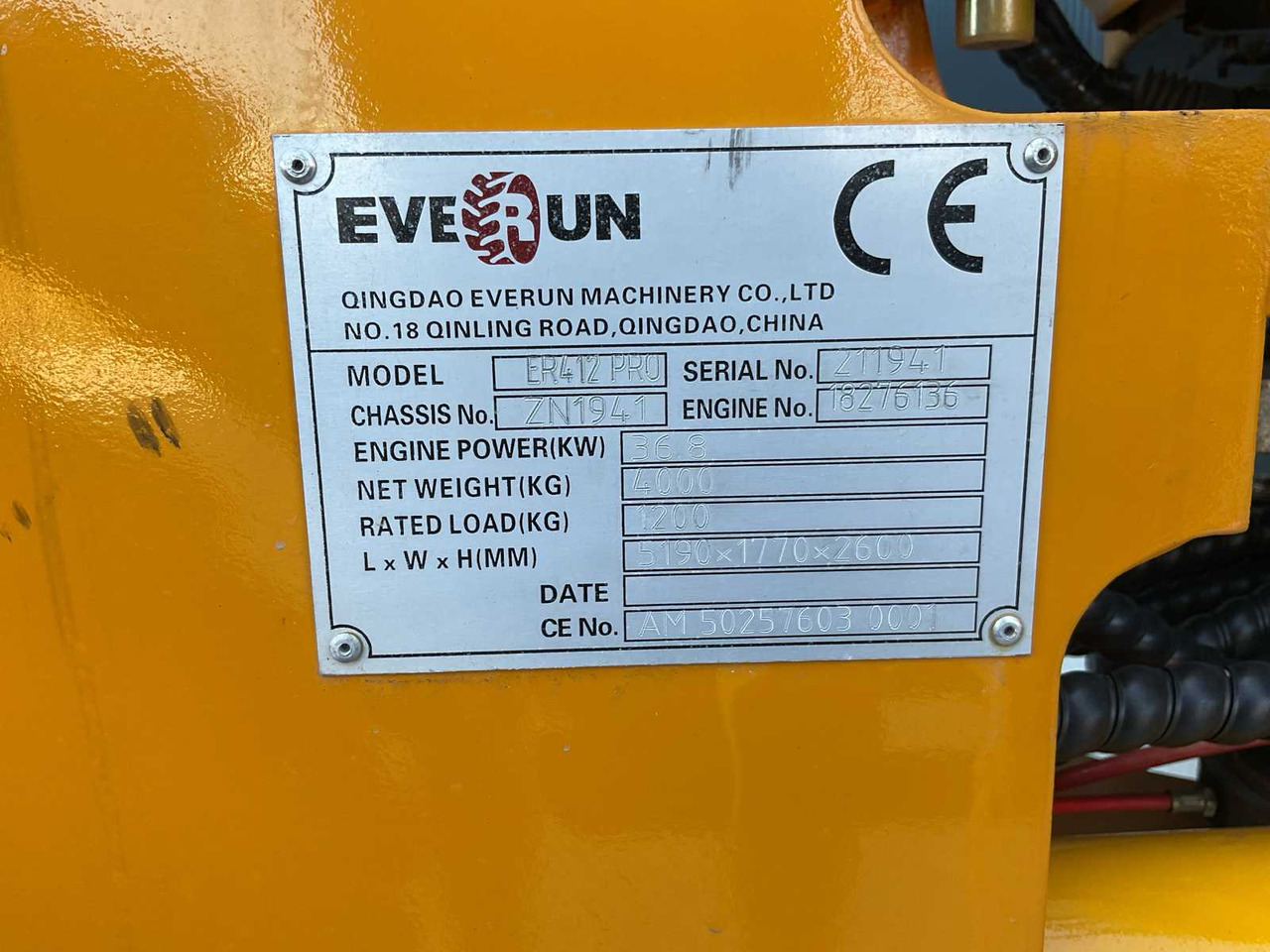 Evernote ER412PRO - Cargadora de ruedas: foto 4 Evernote ER412PRO - Cargadora de ruedas: foto 4