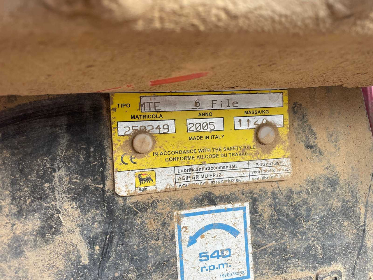 Maquinaria de siembra Gaspardo MTE: foto 6