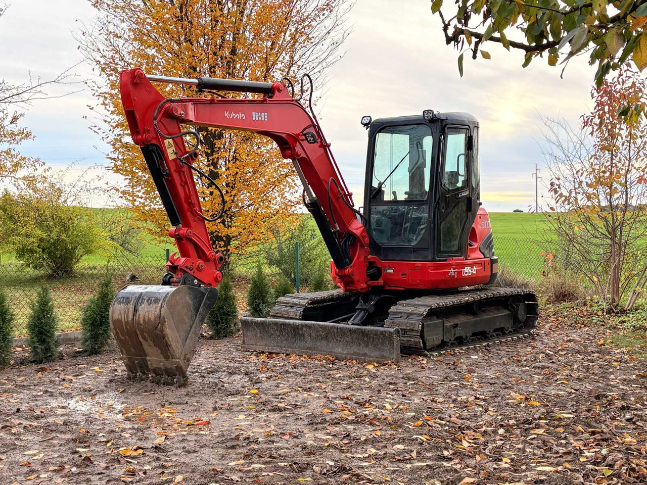 KUBOTA 2015 KUBOTA U55-4 CRAWLER EXCAVATOR - Excavadora de cadenas: foto 1 KUBOTA 2015 KUBOTA U55-4 CRAWLER EXCAVATOR - Excavadora de cadenas: foto 1