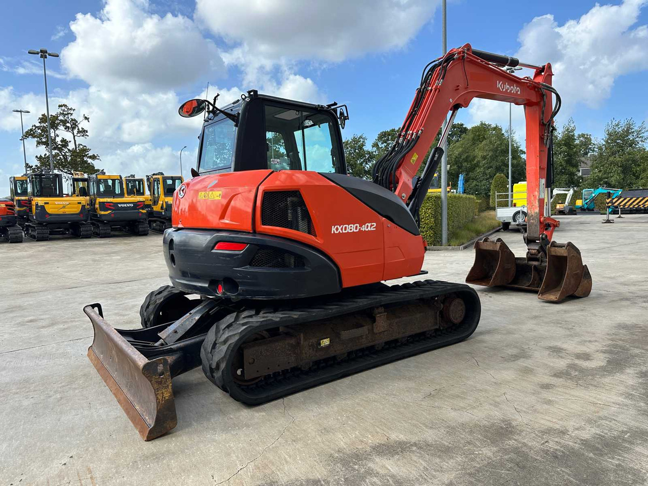 Kubota KUBOTA - 2018 - KX080 - MIDI EXCAVATOR - Excavadora de cadenas: foto 4 Kubota KUBOTA - 2018 - KX080 - MIDI EXCAVATOR - Excavadora de cadenas: foto 4