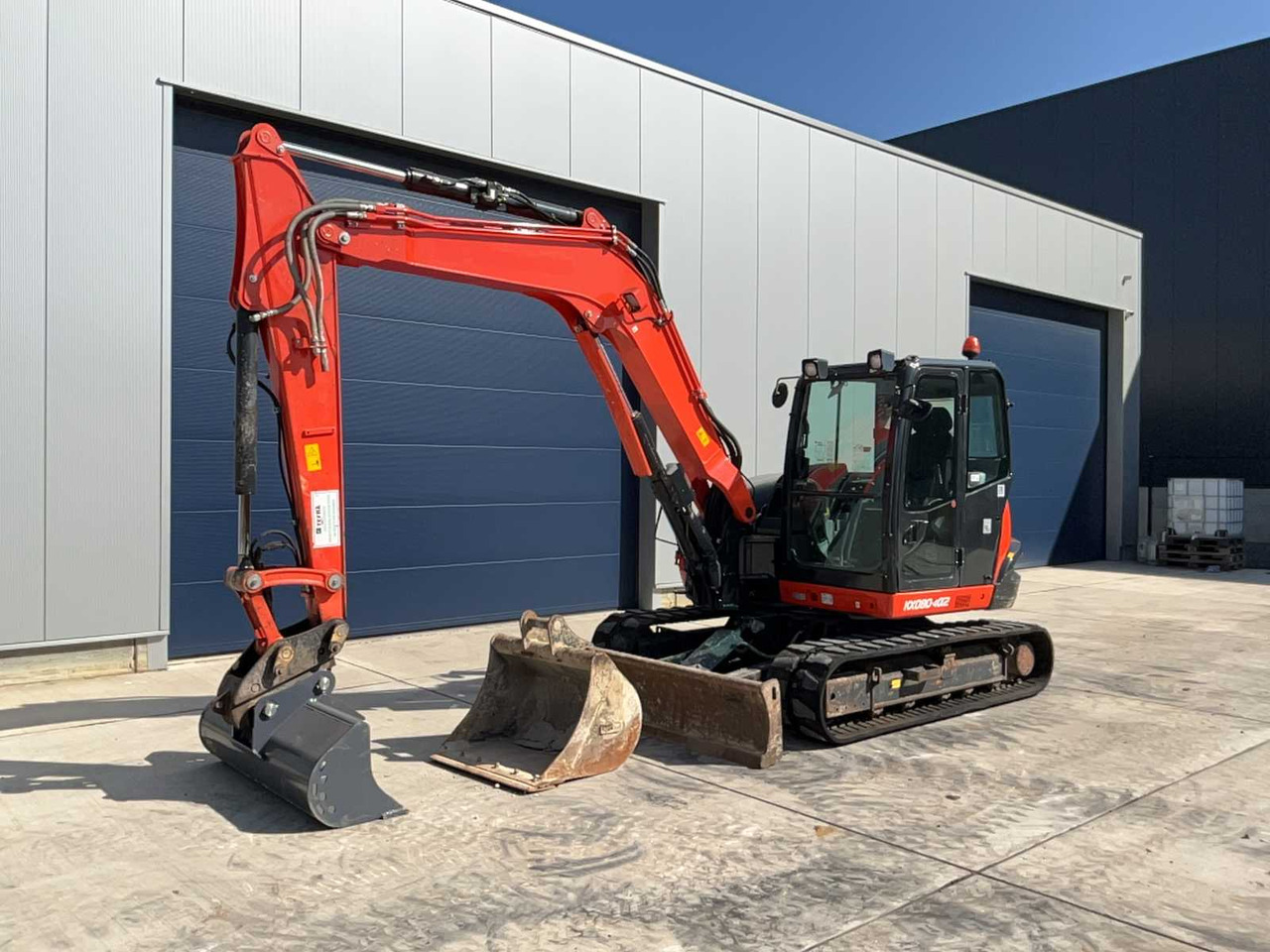Kubota KX080-4~2 - Excavadora de cadenas: foto 1 Kubota KX080-4~2 - Excavadora de cadenas: foto 1