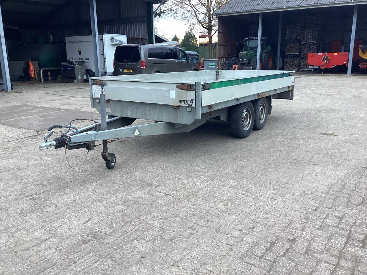 2007 HENRA PLATFORM WAGON PL 2 TRAILER - Remolque: foto 1 2007 HENRA PLATFORM WAGON PL 2 TRAILER - Remolque: foto 1