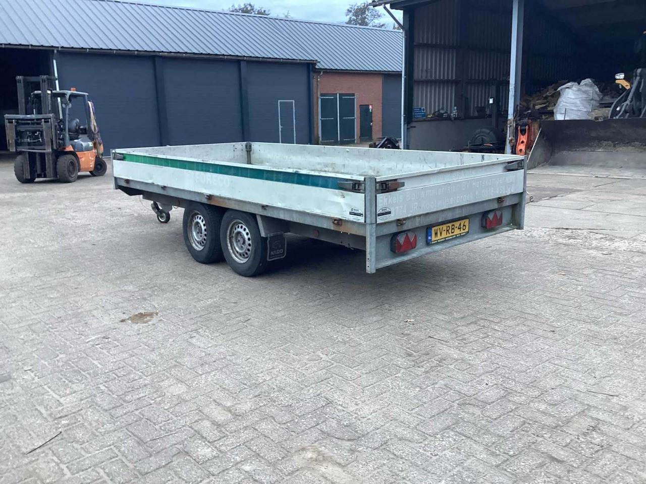 2007 HENRA PLATFORM WAGON PL 2 TRAILER - Remolque: foto 4 2007 HENRA PLATFORM WAGON PL 2 TRAILER - Remolque: foto 4