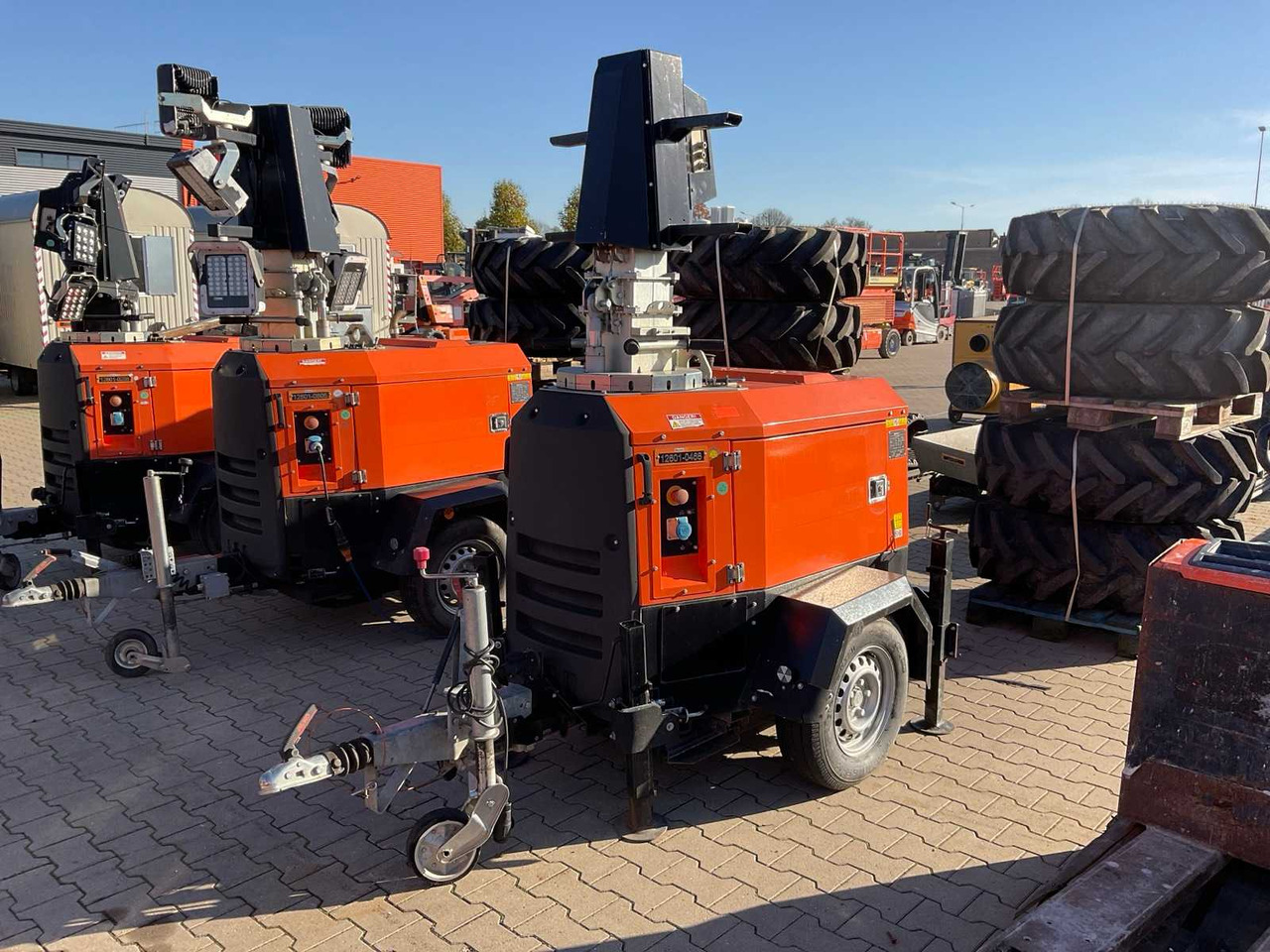 2018 TRIME X-ECO A0031 LED LIGHT MAST GENERATOR TRAILER - Remolque: foto 1 2018 TRIME X-ECO A0031 LED LIGHT MAST GENERATOR TRAILER - Remolque: foto 1