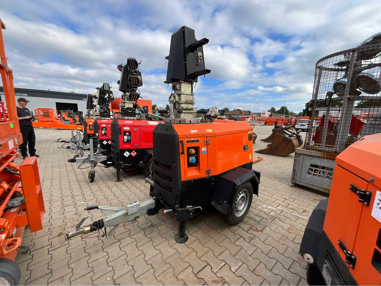 2018 TRIME X-ECO A0031 LED LIGHT MAST GENERATOR TRAILER - Remolque: foto 1 2018 TRIME X-ECO A0031 LED LIGHT MAST GENERATOR TRAILER - Remolque: foto 1