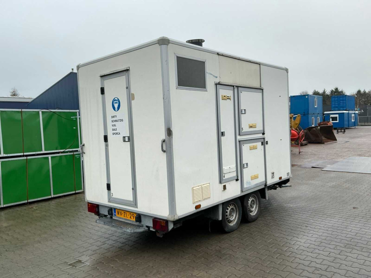 ROS DECONTAMINATION UNIT WITH GENERATOR/GENERATOR - Remolque: foto 4 ROS DECONTAMINATION UNIT WITH GENERATOR/GENERATOR - Remolque: foto 4