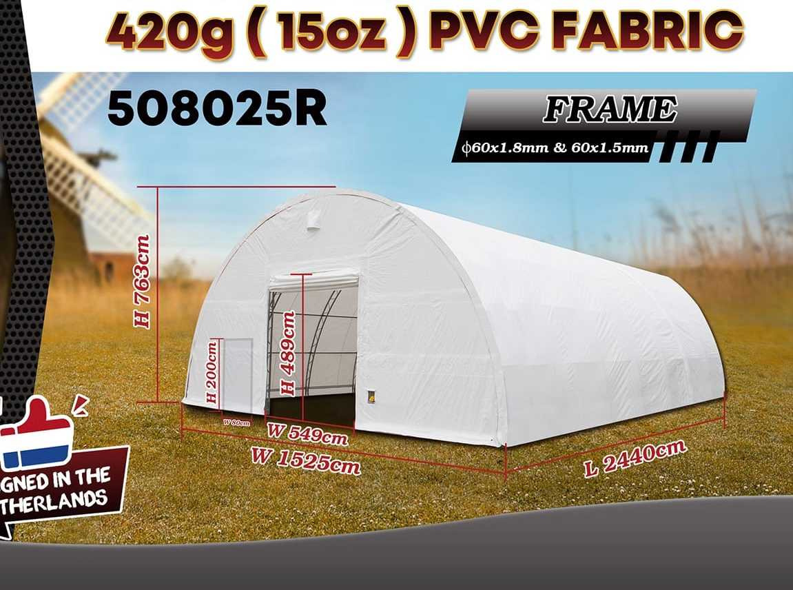 Rhino-Cross-Shelter 508025R - 24,4x15,25x7,625 m - Tanque de almacenamiento: foto 2 Rhino-Cross-Shelter 508025R - 24,4x15,25x7,625 m - Tanque de almacenamiento: foto 2