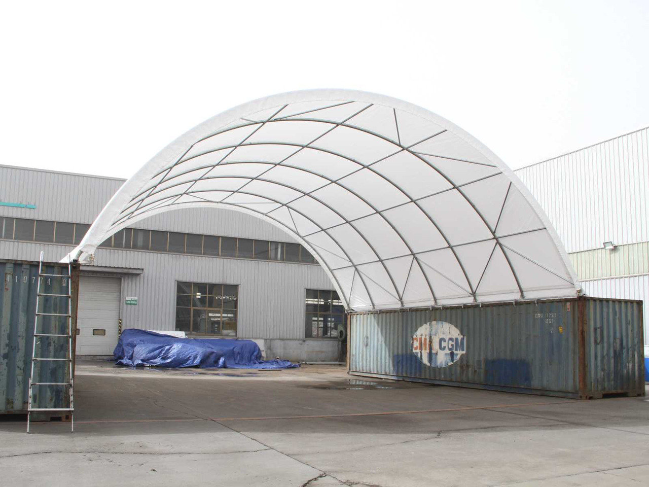 Rhino-Cross-Shelter C4040 - 12x12x4,5 m - Tanque de almacenamiento: foto 4 Rhino-Cross-Shelter C4040 - 12x12x4,5 m - Tanque de almacenamiento: foto 4