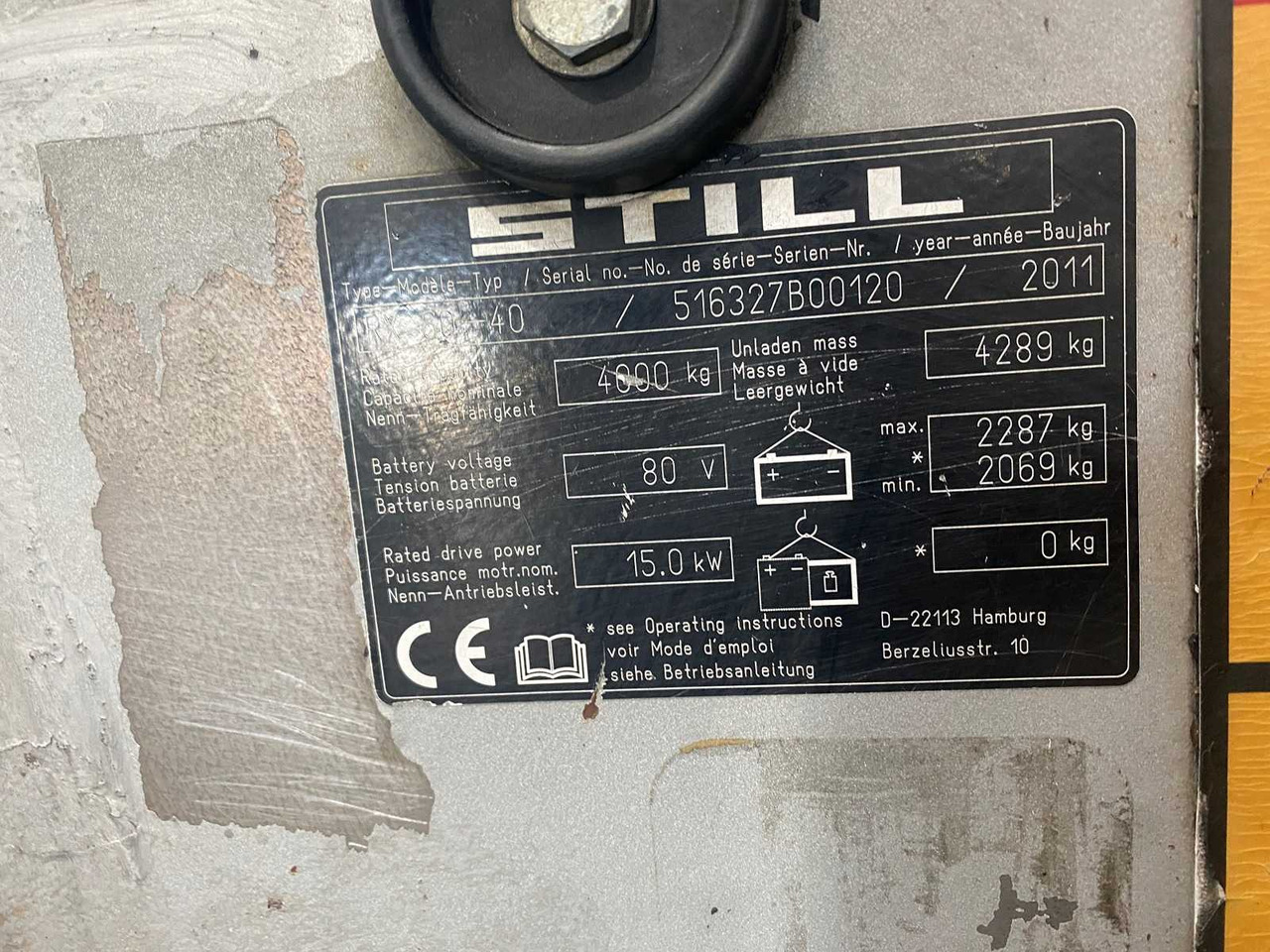 STILL - 2011 - RX60-40 - FORKLIFT TRUCK - Carretilla elevadora: foto 5 STILL - 2011 - RX60-40 - FORKLIFT TRUCK - Carretilla elevadora: foto 5
