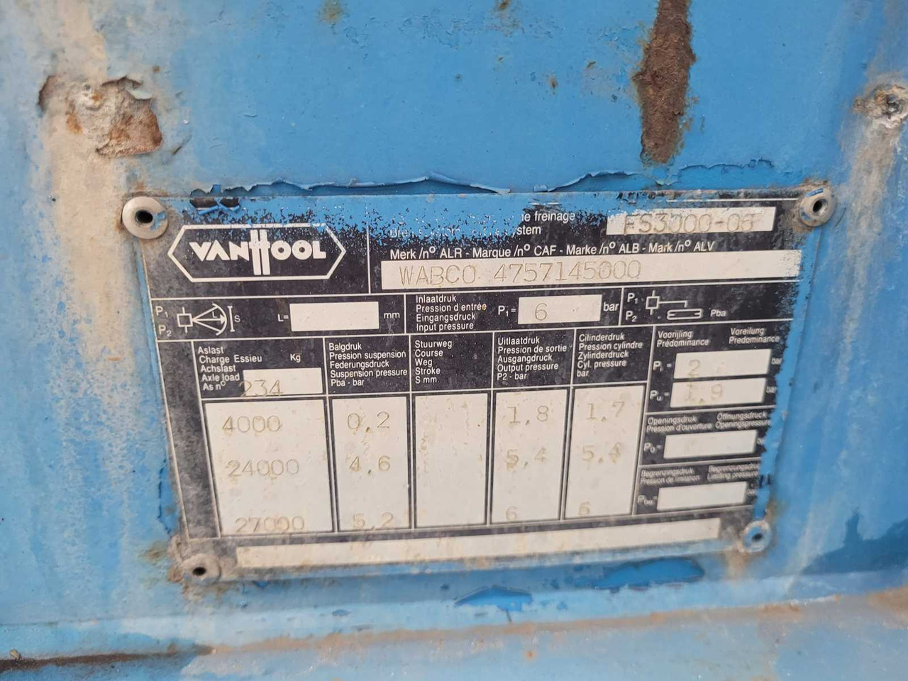 1999 VAN HOOL 30FT/20FT SEMI-TRAILER - Semirremolque: foto 5 1999 VAN HOOL 30FT/20FT SEMI-TRAILER - Semirremolque: foto 5