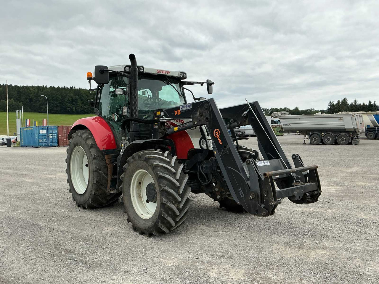 Steyr 4120 Plus - Tractor: foto 2 Steyr 4120 Plus - Tractor: foto 2