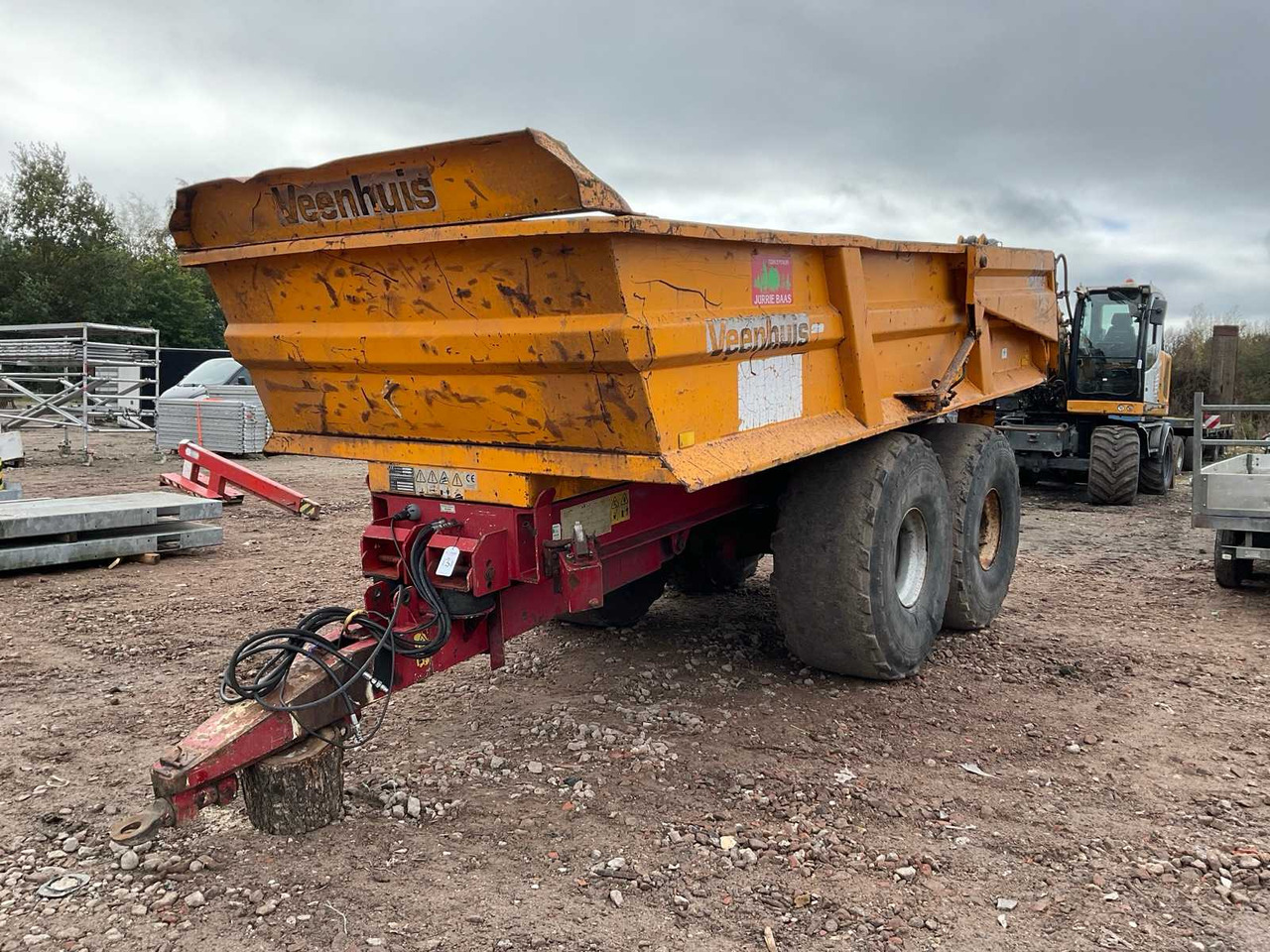 Veenhuis JVZK 20000 - Remolque volquete agrícola: foto 1 Veenhuis JVZK 20000 - Remolque volquete agrícola: foto 1