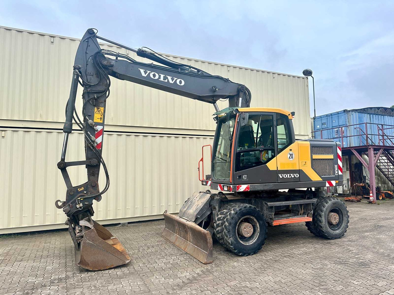Volvo EW160E - Excavadora de ruedas: foto 1 Volvo EW160E - Excavadora de ruedas: foto 1