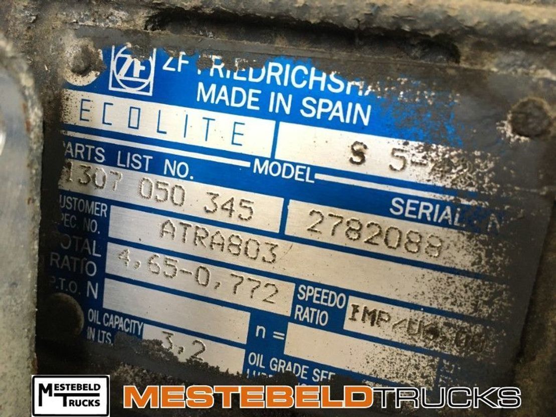 DAF Versnellingsbak S5-42 LHD - Caja de cambios para Camión: foto 5 DAF Versnellingsbak S5-42 LHD - Caja de cambios para Camión: foto 5