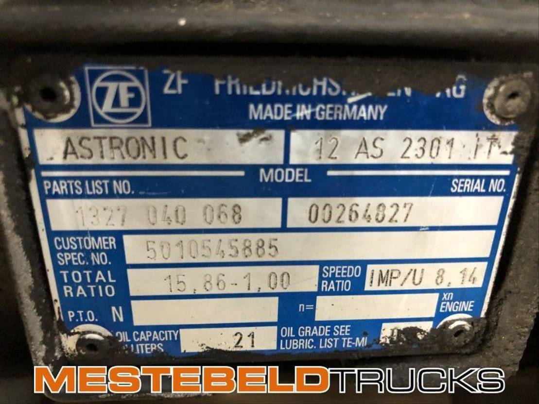 Renault Versnellingsbak 12 AS 2301 DD+IT - Caja de cambios para Camión: foto 5 Renault Versnellingsbak 12 AS 2301 DD+IT - Caja de cambios para Camión: foto 5