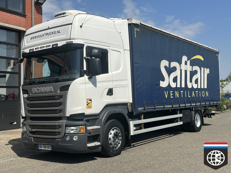 Scania R 410 Retarder / 8.1x2.5x2.65 / SLIDE ROOF / night ac / CLEAN TRUCK - Camión lona: foto 2 Scania R 410 Retarder / 8.1x2.5x2.65 / SLIDE ROOF / night ac / CLEAN TRUCK - Camión lona: foto 2