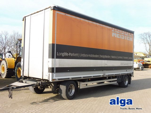 Duenschede PA 18/7, Jumbo/MEGA, BPW, ALu-Felgen - Remolque con toldo: foto 1 Duenschede PA 18/7, Jumbo/MEGA, BPW, ALu-Felgen - Remolque con toldo: foto 1