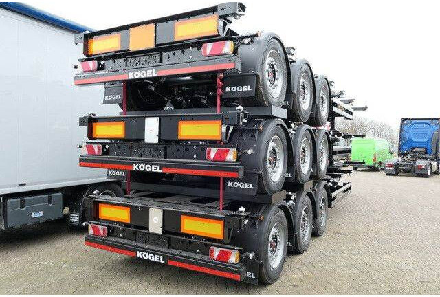 Kögel S24-2/40 Fuß Container/ADR/10x auf Lager! - Semirremolque góndola rebajadas: foto 4 Kögel S24-2/40 Fuß Container/ADR/10x auf Lager! - Semirremolque góndola rebajadas: foto 4