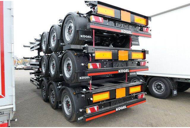 Kögel S24-2/40 Fuß Container/ADR/10x auf Lager! - Semirremolque góndola rebajadas: foto 2 Kögel S24-2/40 Fuß Container/ADR/10x auf Lager! - Semirremolque góndola rebajadas: foto 2