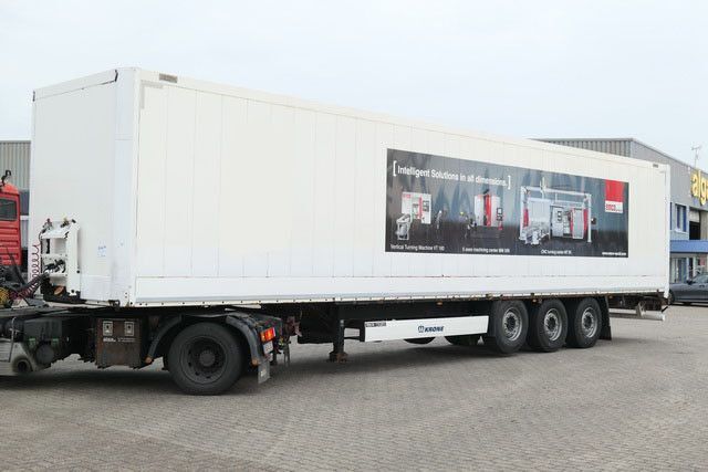 Krone SD, Schlüssellochblech, Luft-Lift, SAF-Achsen - Semirremolque caja cerrada: foto 3 Krone SD, Schlüssellochblech, Luft-Lift, SAF-Achsen - Semirremolque caja cerrada: foto 3