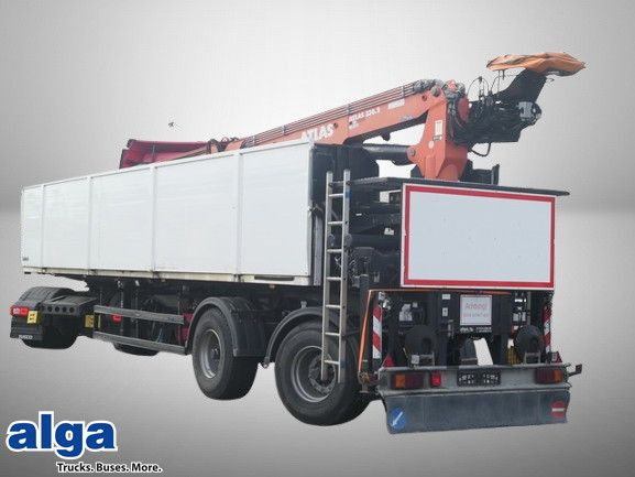 Langendorf SSH 20/25, Kalksandstein, Kran Atlas AK330.2V - Semirremolque góndola rebajadas: foto 1 Langendorf SSH 20/25, Kalksandstein, Kran Atlas AK330.2V - Semirremolque góndola rebajadas: foto 1
