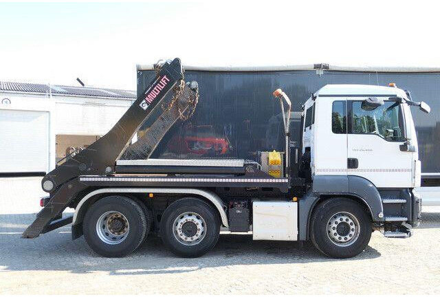 MAN 26.460 TGS 6x2, Hiab FTR18, Funk, Vorlauflenk,AC - Camión con equipo de cable: foto 3 MAN 26.460 TGS 6x2, Hiab FTR18, Funk, Vorlauflenk,AC - Camión con equipo de cable: foto 3