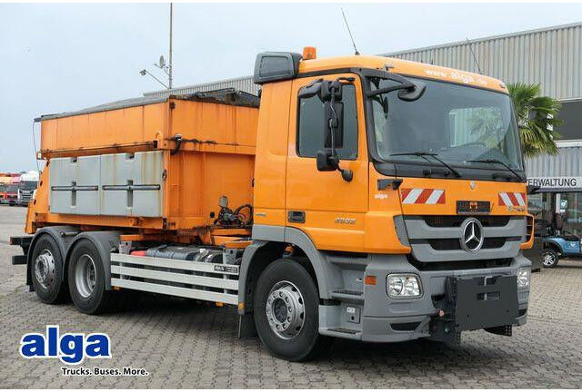 Mercedes-Benz 2532 L Actros 6x2, Salzstreuer, Winterdienst - Maquinaria de construcción: foto 1 Mercedes-Benz 2532 L Actros 6x2, Salzstreuer, Winterdienst - Maquinaria de construcción: foto 1