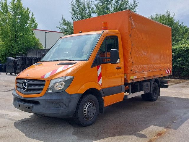 Mercedes-Benz 516 CDI Sprinter 4x2, Klima, AHK, Autom.,3. Sitz - Furgoneta basculante: foto 3 Mercedes-Benz 516 CDI Sprinter 4x2, Klima, AHK, Autom.,3. Sitz - Furgoneta basculante: foto 3