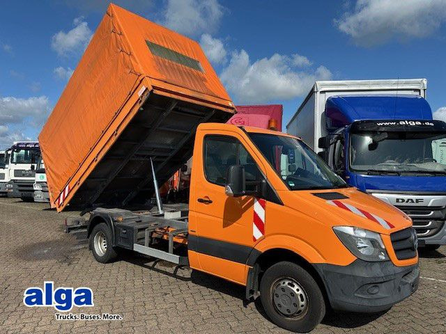 Mercedes-Benz 516 CDI Sprinter 4x2, Klima, AHK, Autom.,3. Sitz - Furgoneta basculante: foto 1 Mercedes-Benz 516 CDI Sprinter 4x2, Klima, AHK, Autom.,3. Sitz - Furgoneta basculante: foto 1
